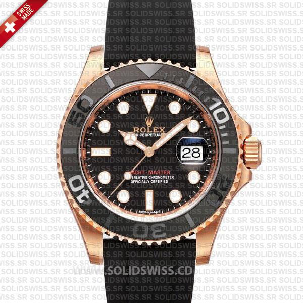 rolex yachtmaster rose